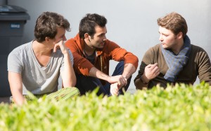 Students chatting at IÉSEG